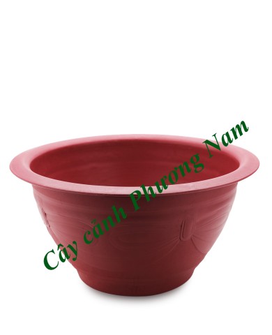 Chậu nhựa tròn 58 x 30 cm (đỏ)