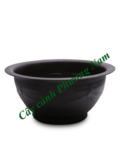 Chậu nhựa tròn 48 x 25 cm (nâu)