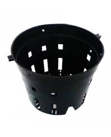 Chậu lan nhựa 16 x 11 cm (đen)