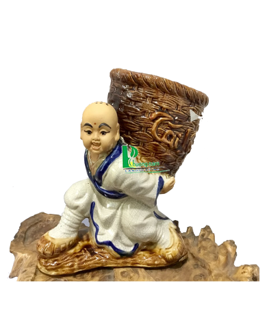 Chậu men hình tượng 6
