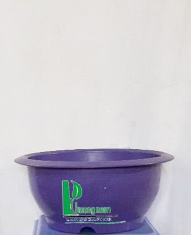 Chậu nhựa tròn 56 x 26 cm (tím)