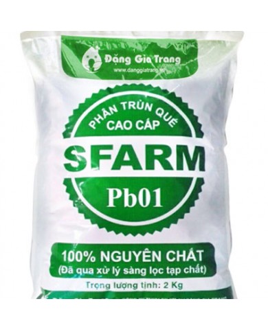 Phân trùn quế SFARM 2kg